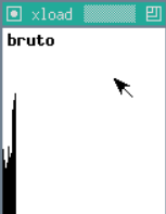 terminal showing linux load